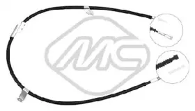 83979 METALCAUCHO Трос, стояночная тормозная система