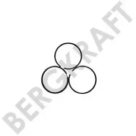 BK8501509 BERGKRAFT Комплект поршневых колец, компрессор