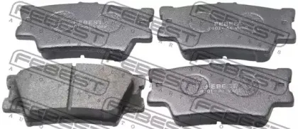 0101-ACV40R FEBEST Комплект тормозных колодок, дисковый тормоз