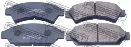 0101-CV30F FEBEST Комплект тормозных колодок, дисковый тормоз