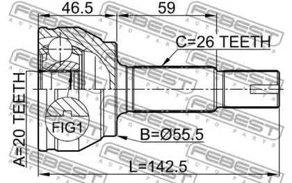 febest-0110ksp90