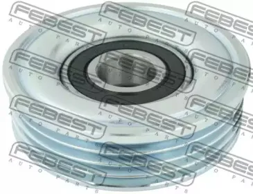 0187UVF45 FEBEST Натяжной ролик, поликлиновойремень