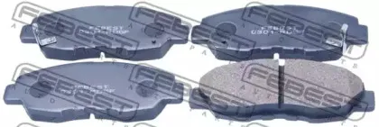 0301-RD5F FEBEST Комплект тормозных колодок, дисковый тормоз