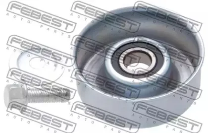 0487-KB4T FEBEST Натяжной ролик, поликлиновойремень