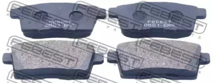 0501-ERR FEBEST Комплект тормозных колодок, дисковый тормоз