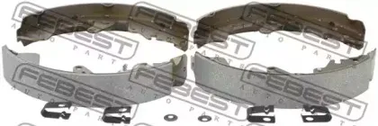 0702-JB627R FEBEST Комплект тормозных колодок