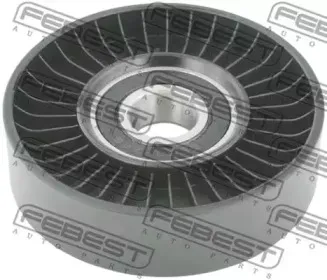 1087-CAPS FEBEST Натяжной ролик, поликлиновойремень