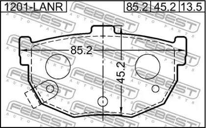 febest-1201lanr