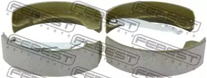 1802-ASGR FEBEST Тормозные колодки