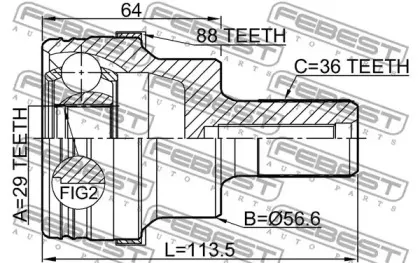 febest-2110kuga88r
