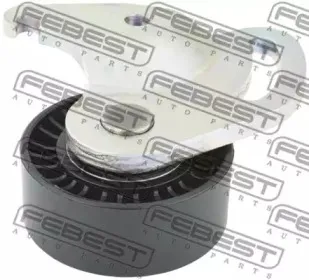 2487-MEGII FEBEST Натяжной ролик, поликлиновойремень