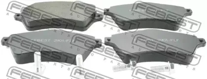 2901-FLF FEBEST Комплект тормозных колодок, дисковый тормоз