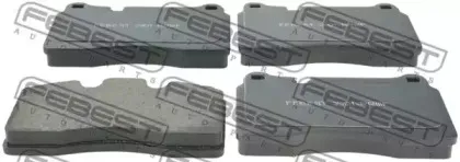 2901-RRIIIF FEBEST Комплект тормозных колодок, дисковый тормоз