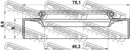 febest-95gds50750910x