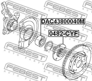 febest-dac43800040m