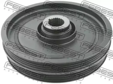 HDS-D16W FEBEST Ременный шкив, коленчатый вал