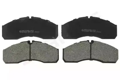 BD S567 STARLINE Комплект тормозных колодок, дисковый тормоз