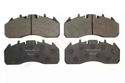 BD T011 STARLINE Комплект тормозных колодок, дисковый тормоз