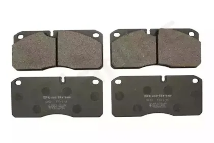 BD T019 STARLINE Комплект тормозных колодок, дисковый тормоз