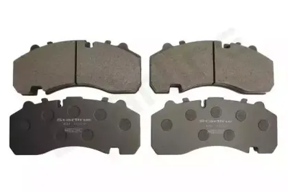 BD T027 STARLINE Комплект тормозных колодок, дисковый тормоз
