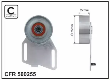 500255 CAFFARO Натяжитель ремня, клиновой зубча