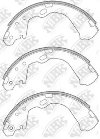 FN1193 NiBK Комплект тормозных колодок