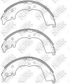 FN2330 NiBK Комплект тормозных колодок