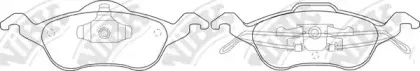 PN0119 NiBK Комплект тормозных колодок, дисковый тормоз