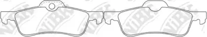 PN0205 NiBK Комплект тормозных колодок, дисковый тормоз