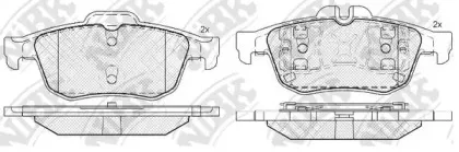 PN0521 NiBK Комплект тормозных колодок, дисковый тормоз