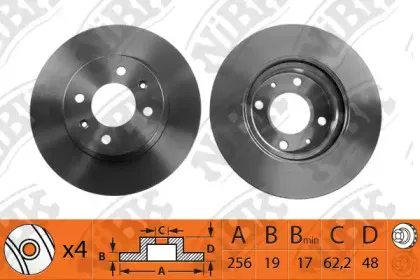 RN1199 NiBK Тормозной диск