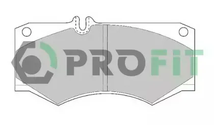 5000-0239 PROFIT Комплект тормозных колодок, дисковый тормоз