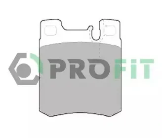 5000-0799 PROFIT Комплект тормозных колодок, дисковый тормоз