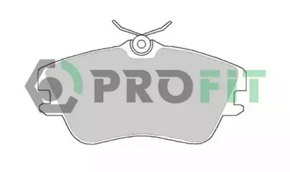 5000-0970 PROFIT Комплект тормозных колодок, дисковый тормоз