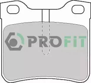 5000-1044 PROFIT Комплект тормозных колодок, дисковый тормоз