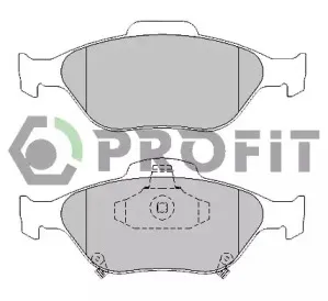 5000-1890 PROFIT Комплект тормозных колодок, дисковый тормоз