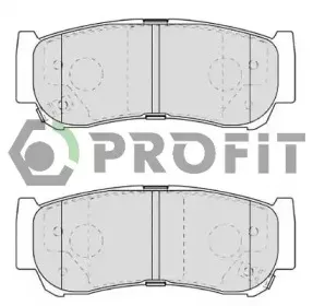 5000-1910 PROFIT Комплект тормозных колодок, дисковый тормоз