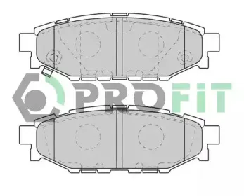 5000-1947 PROFIT Комплект тормозных колодок, дисковый тормоз
