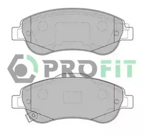 5000-2005 PROFIT Комплект тормозных колодок, дисковый тормоз
