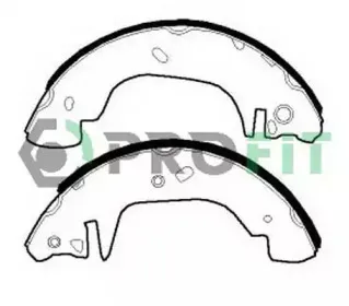 5001-0542 PROFIT Комплект тормозных колодок