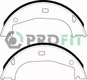 5001-0546 PROFIT Комплект тормозных колодок