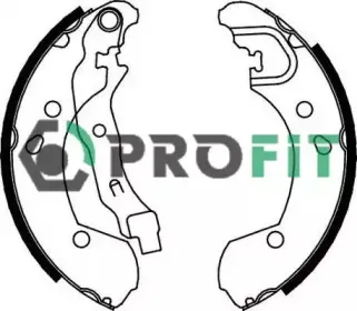 5001-0649 PROFIT Комплект тормозных колодок