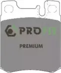 5005-0799 PROFIT Комплект тормозных колодок, дисковый тормоз