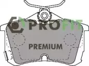 5005-1506 PROFIT Комплект тормозных колодок, дисковый тормоз