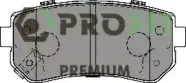 5005-1956 PROFIT Комплект тормозных колодок, дисковый тормоз