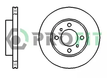 5010-1005 PROFIT Тормозной диск