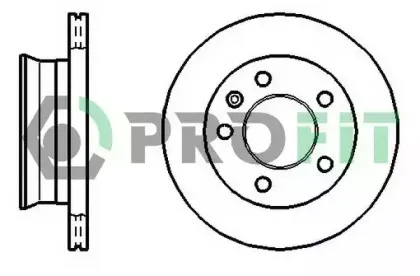5010-1013 PROFIT Тормозной диск