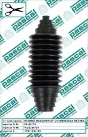 I6U002PC PASCAL Пыльник, рулевое управление