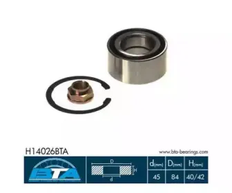 H14026BTA BTA