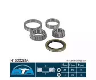 H15002BTA BTA